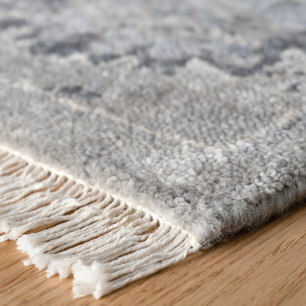 Dash & Albert - Lila Grey Hand Knotted Wool Rug