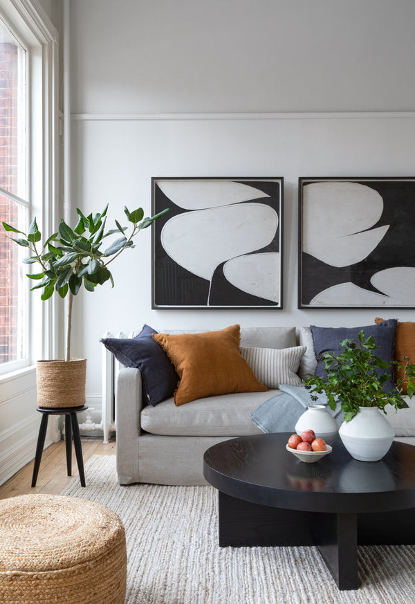 Dash & Albert - Dunes Bleached Oak Handwoven Jute Rug