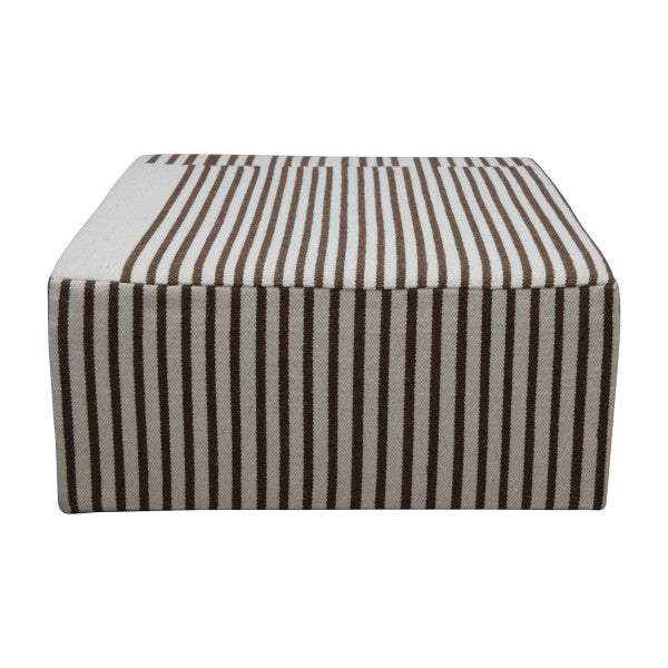 Kilim Upholstered Ottoman