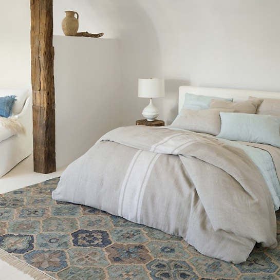Dash & Albert - Pali Blue Woven Jute Rug