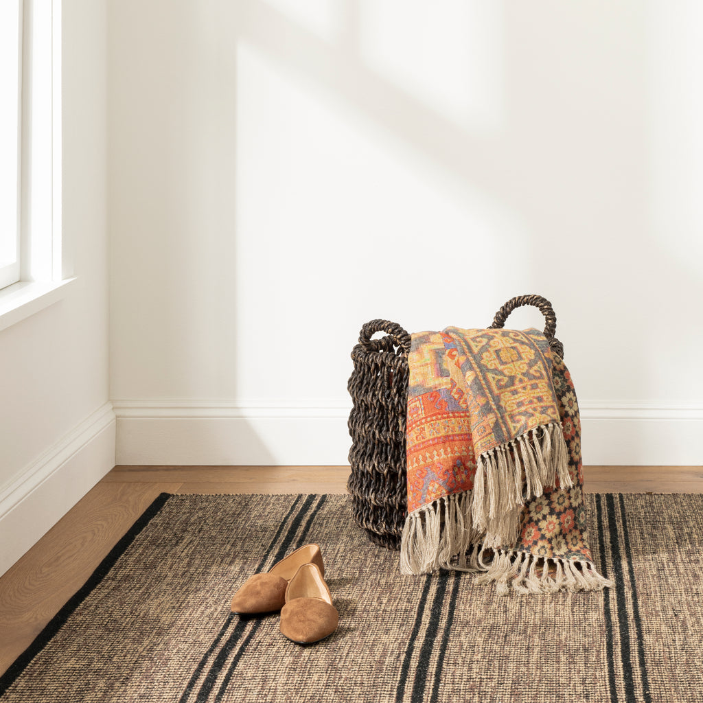 Dash & Albert - Malta Camel Woven Wool Rug