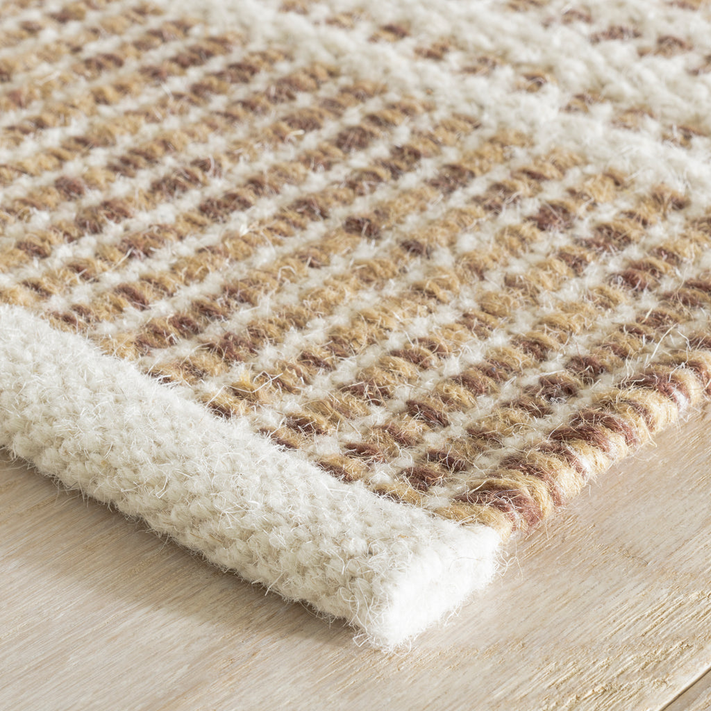 Dash & Albert - Malta Natural  Woven Wool Rug