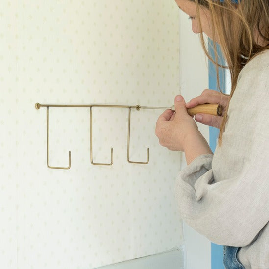 Brass Triple Hook