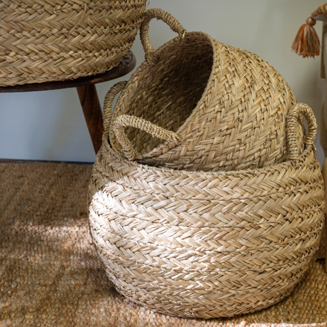 Nora Seagrass Baskets