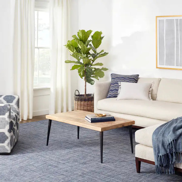 Dash & Albert - Fusion Blue Handwoven Indoor/Outdoor Rug