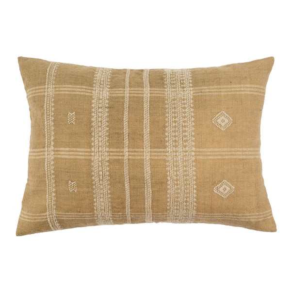 Handloom Wool Pillow - Natural Plaster (Two Sizes Available)