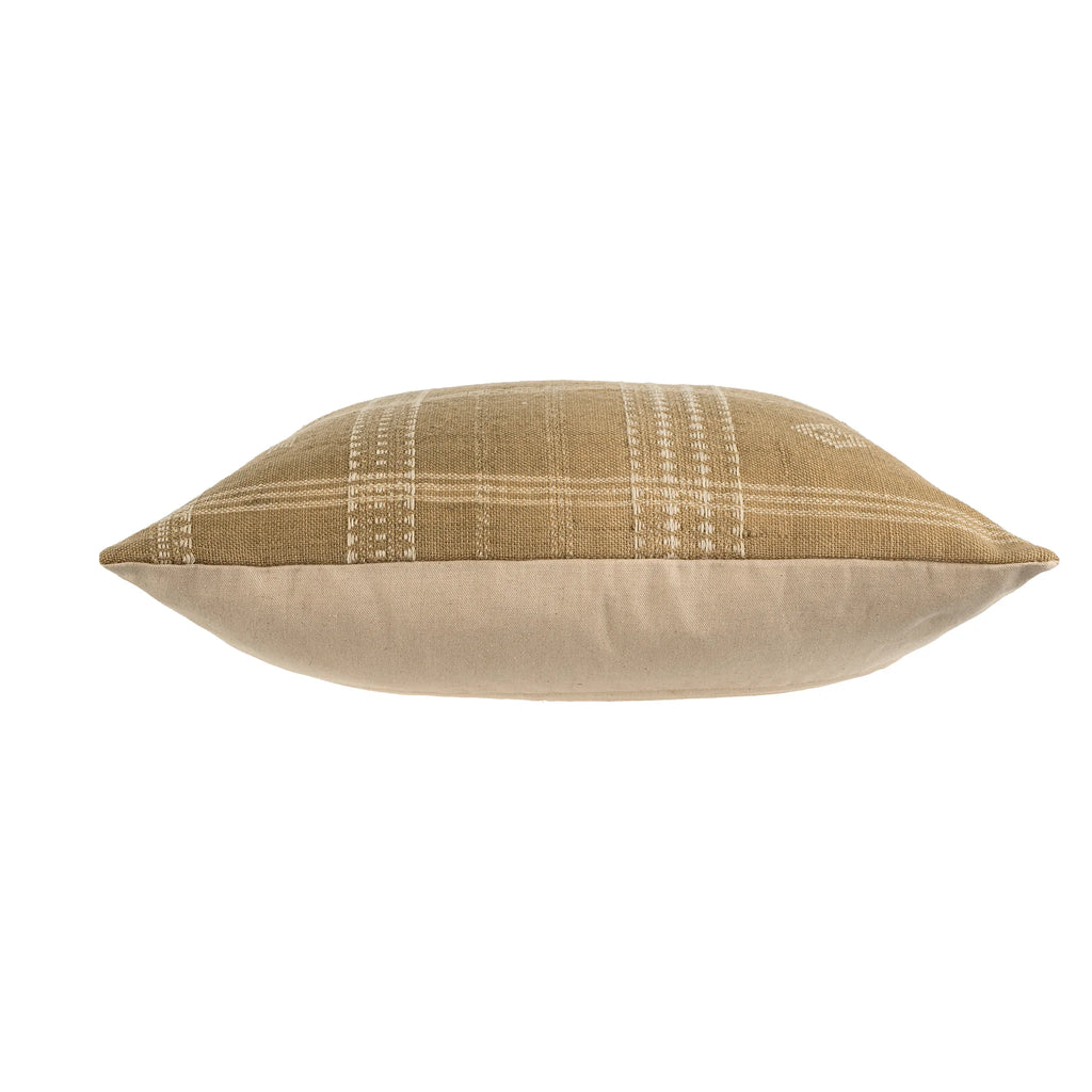 Handloom Wool Pillow - Natural Plaster (Two Sizes Available)