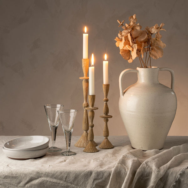 Sculptura Candle Holders - Dune (Three Sizes Available)