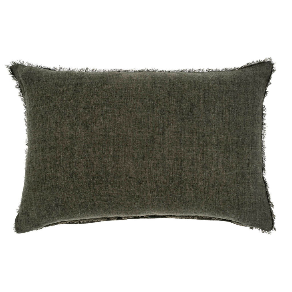 Lina Linen Pillow - Avocado (Three Sizes Available)