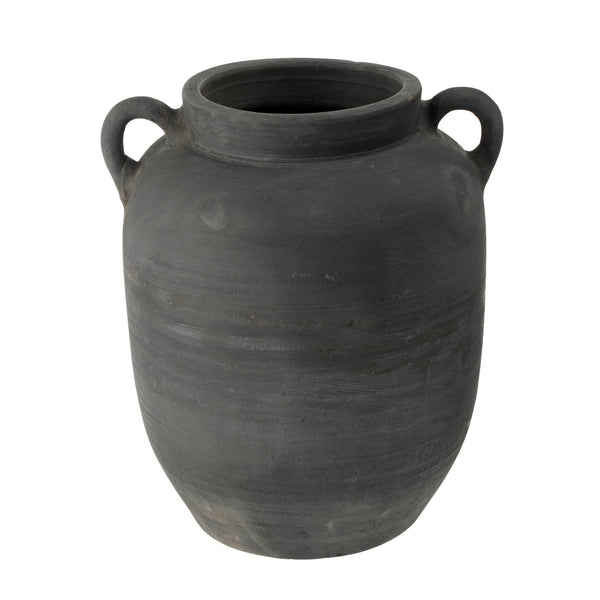 Burnt Terracotta Vase (Two Sizes Available)