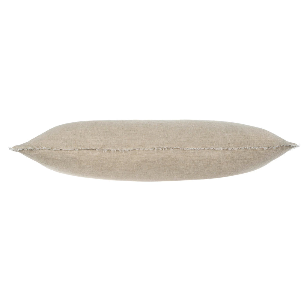 Lina Linen Bolster Pillow - Chambray (14" x 31")