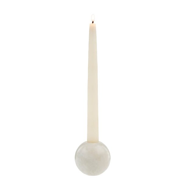 Marble Sphere Candle Holder