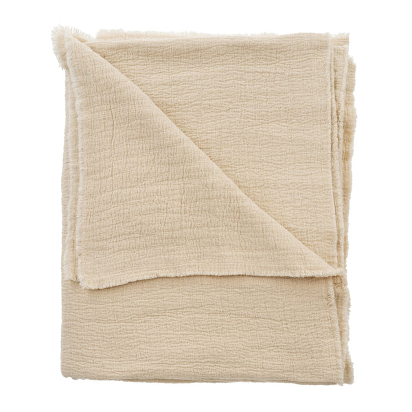 Malabar Bed Blanket - Natural