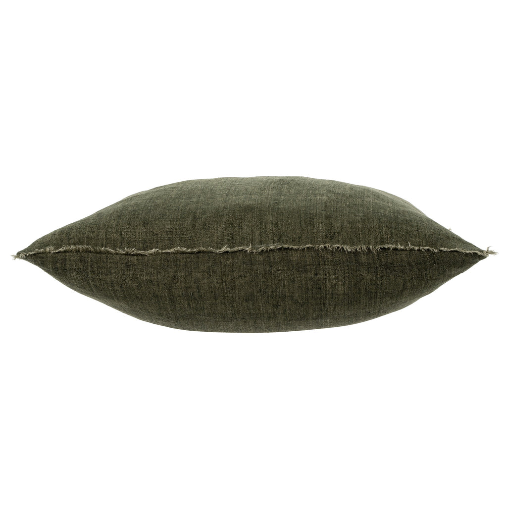 Lina Linen Pillow - Avocado (Three Sizes Available)