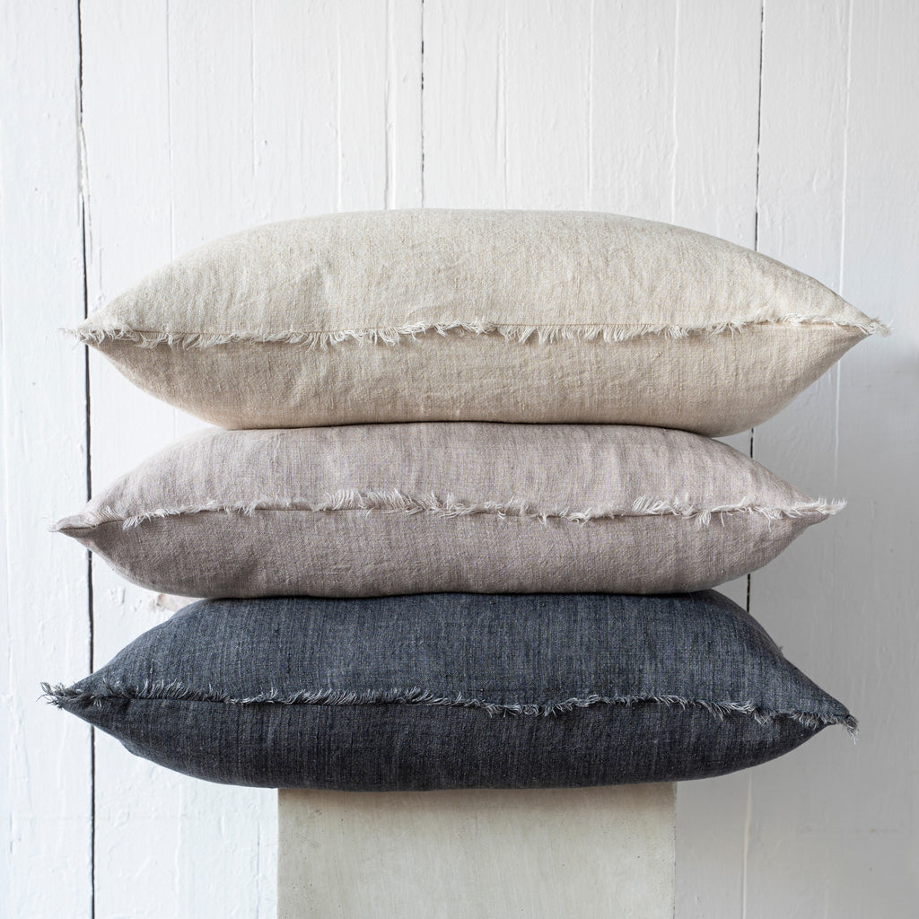 Lina Linen Pillow - Pampas (Two Sizes Available)