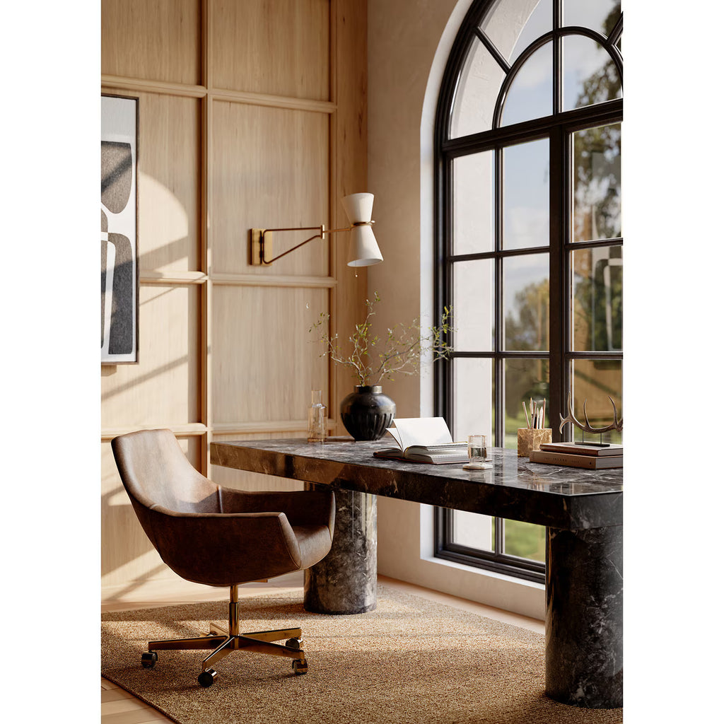 Gable Swing Arm Sconce (Three Colours Available)