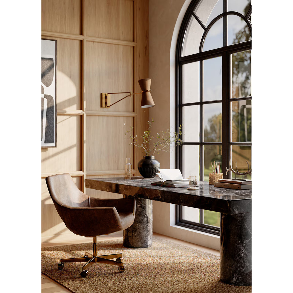 Gable Swing Arm Sconce (Three Colours Available)