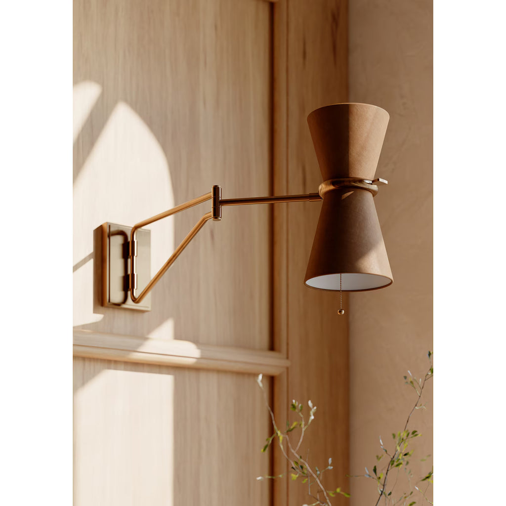 Gable Swing Arm Sconce (Three Colours Available)