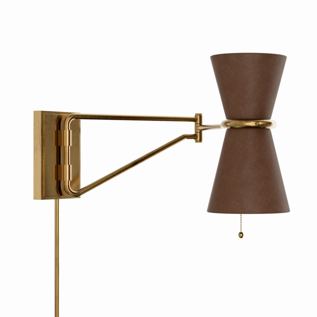 Gable Swing Arm Sconce (Three Colours Available)