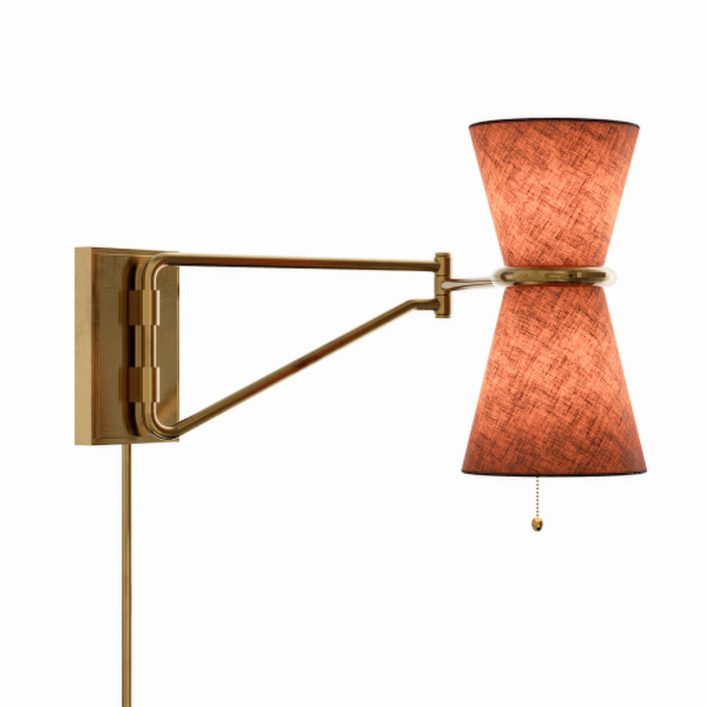 Gable Swing Arm Sconce (Three Colours Available)
