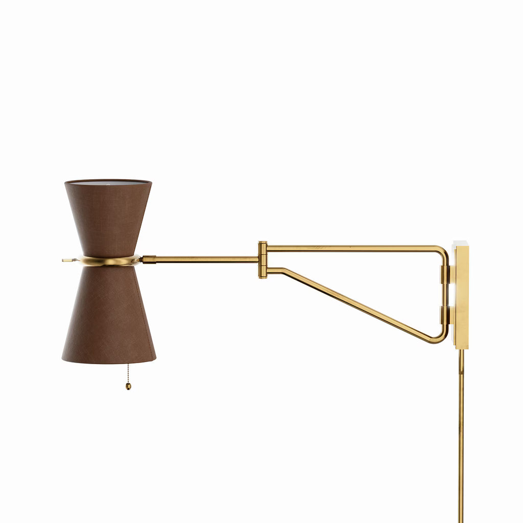 Gable Swing Arm Sconce (Three Colours Available)