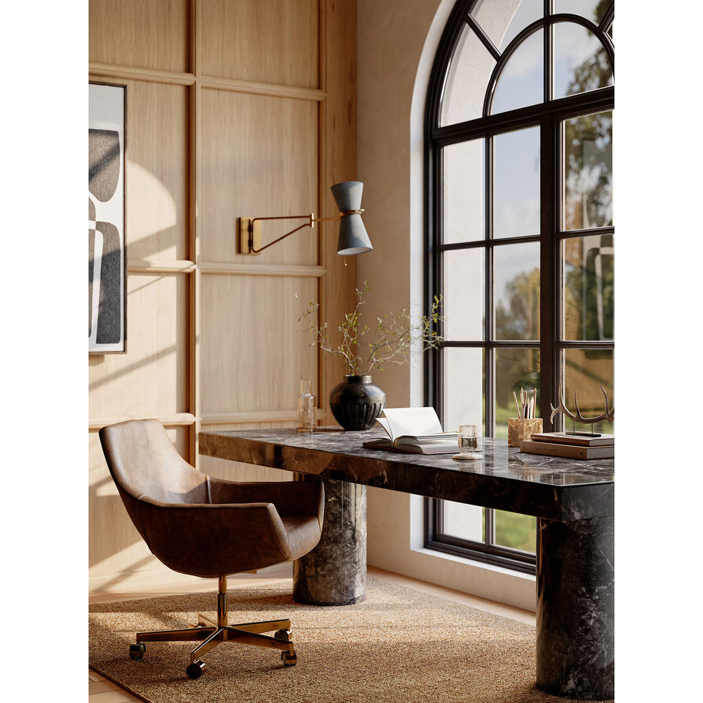 Gable Swing Arm Sconce (Three Colours Available)