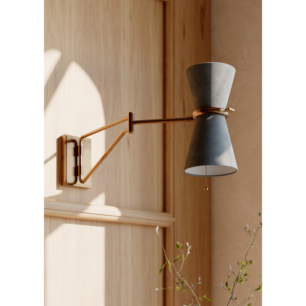 Gable Swing Arm Sconce (Three Colours Available)