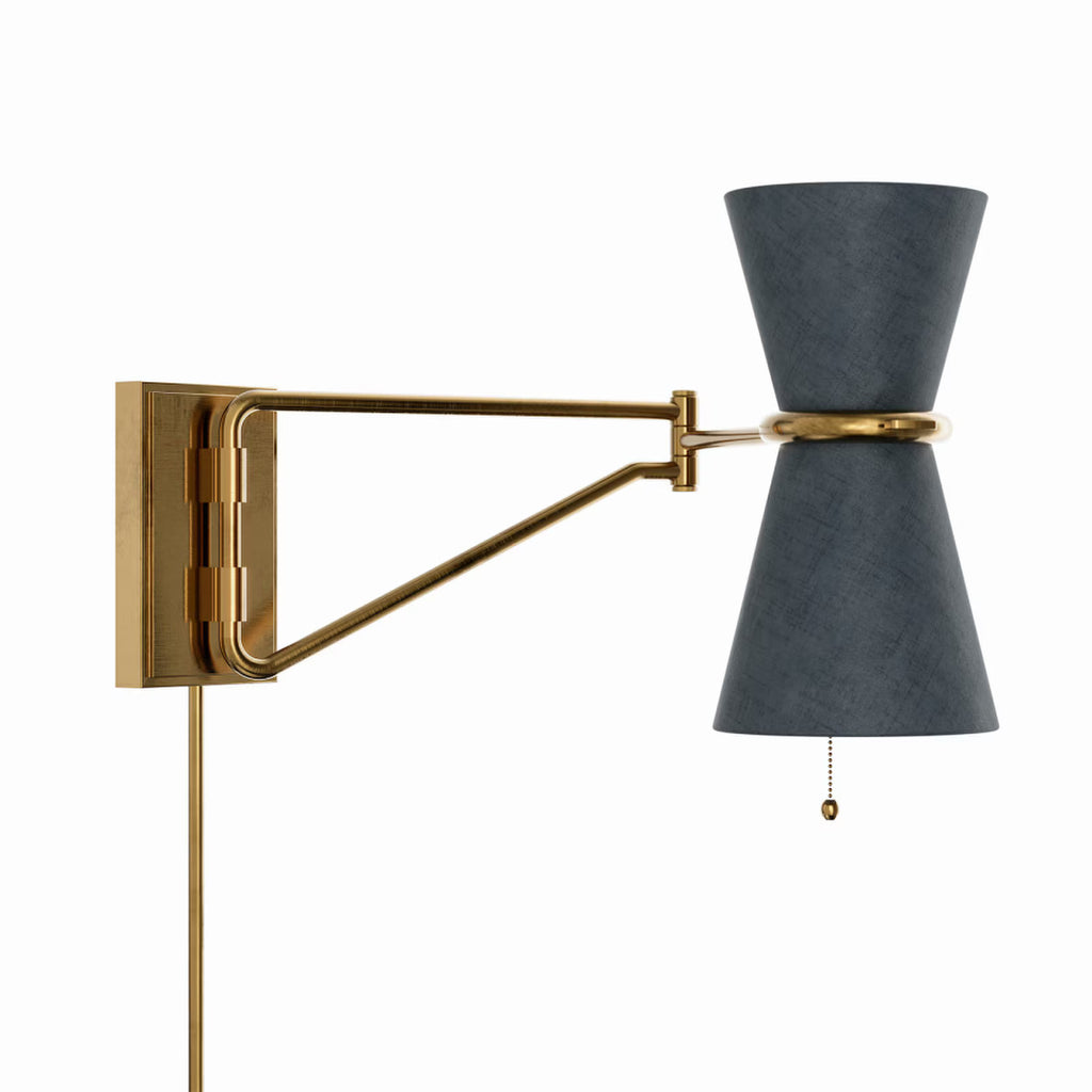 Gable Swing Arm Sconce (Three Colours Available)