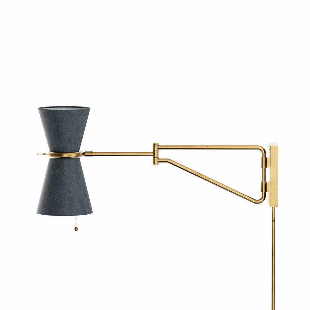 Gable Swing Arm Sconce (Three Colours Available)