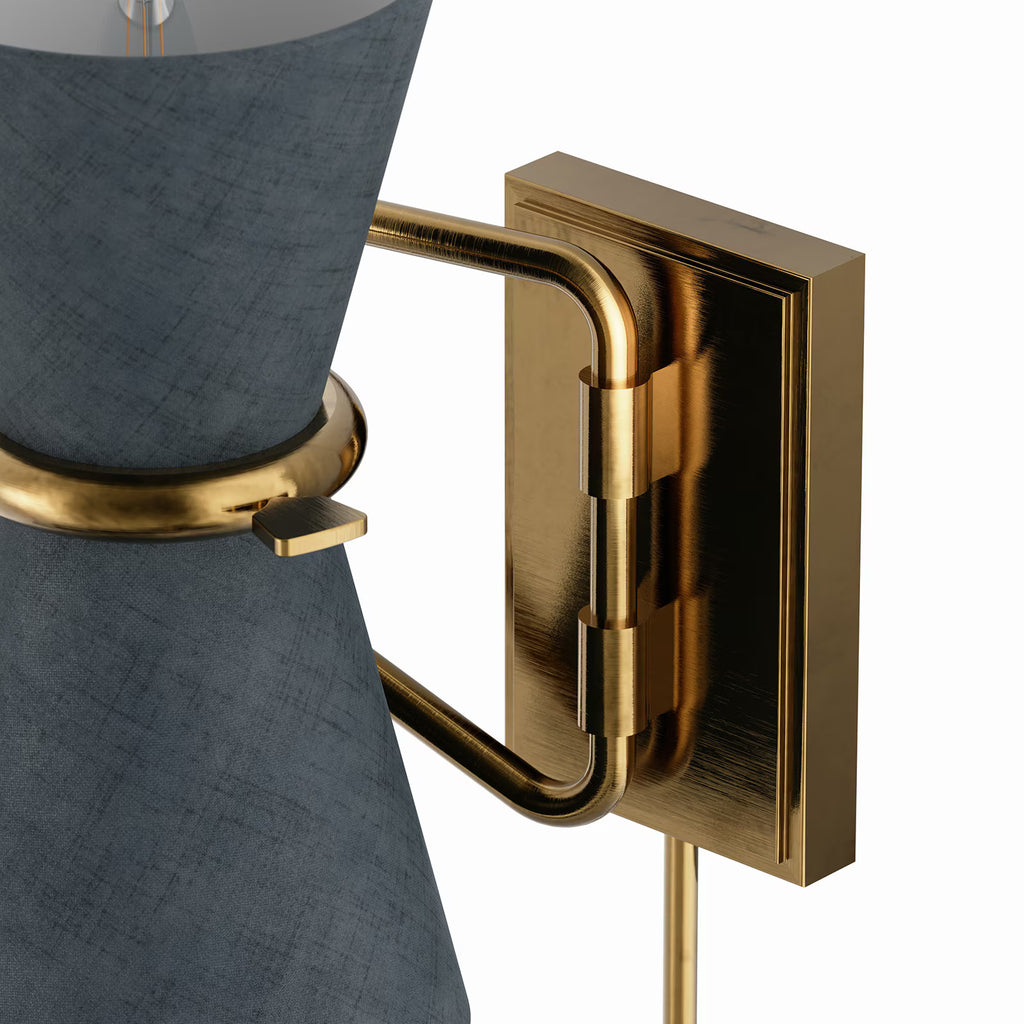 Gable Swing Arm Sconce (Three Colours Available)