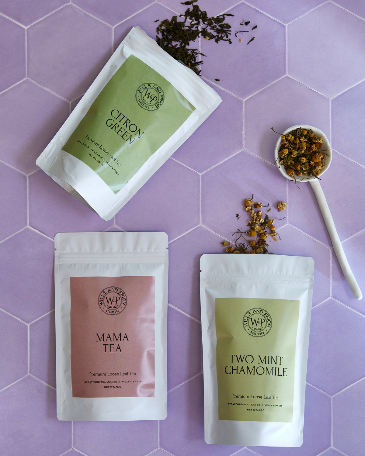Premium Loose Leaf Tea (Three Flavours Available) – WILLS & PRIOR