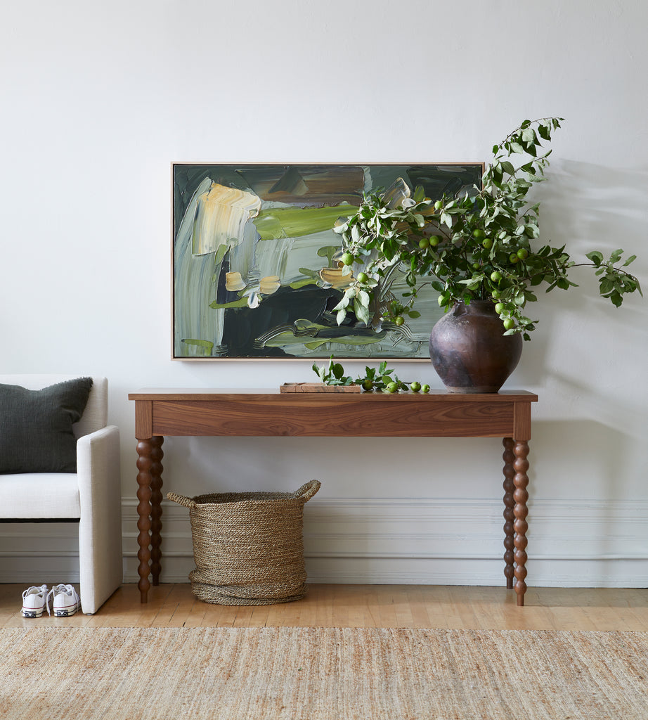 Bobbin Leg Console Table