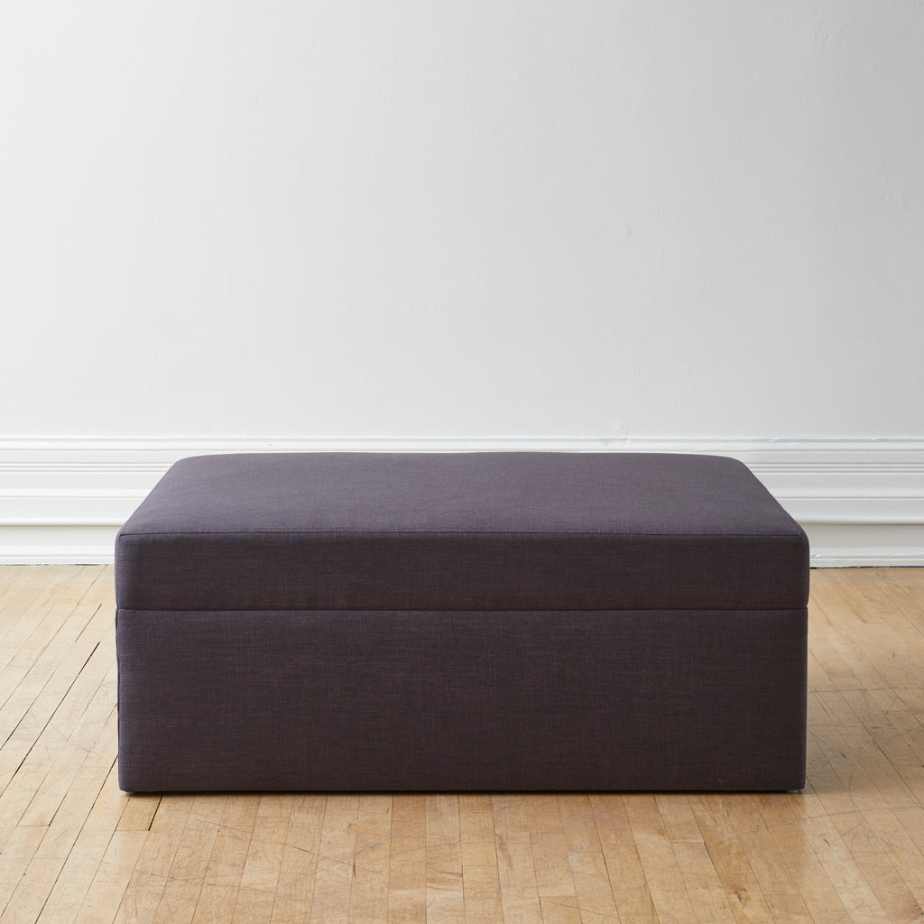 Upholstered Rectangular Ottoman