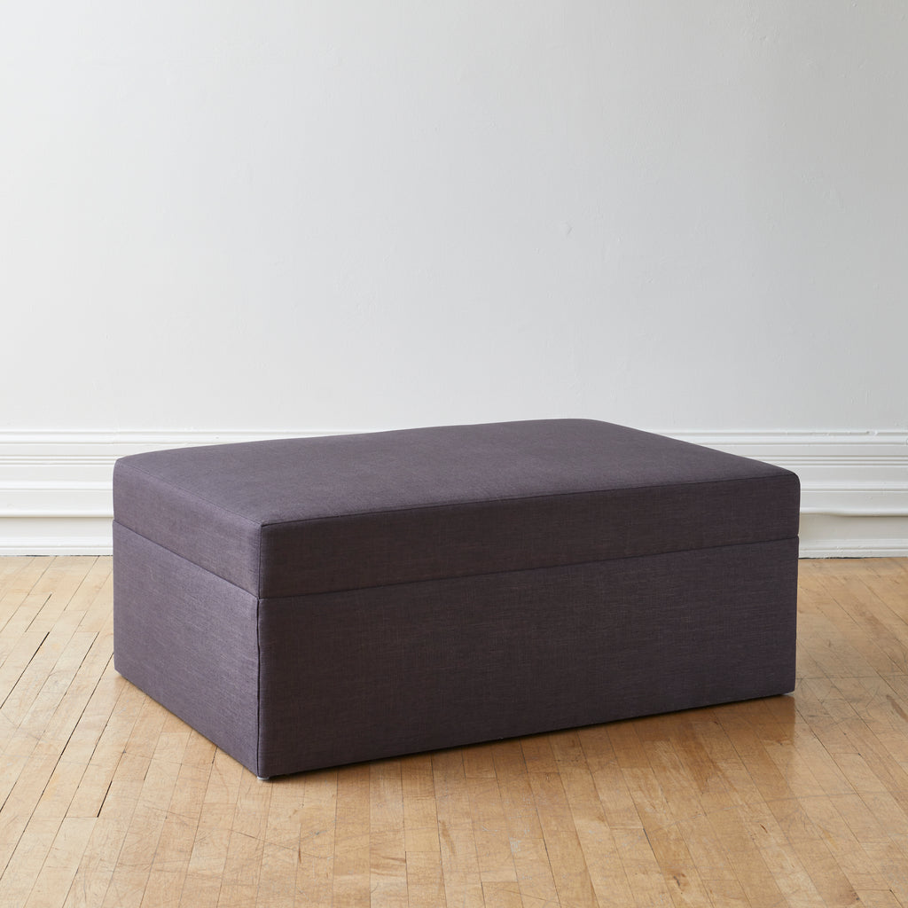 Upholstered Rectangular Ottoman