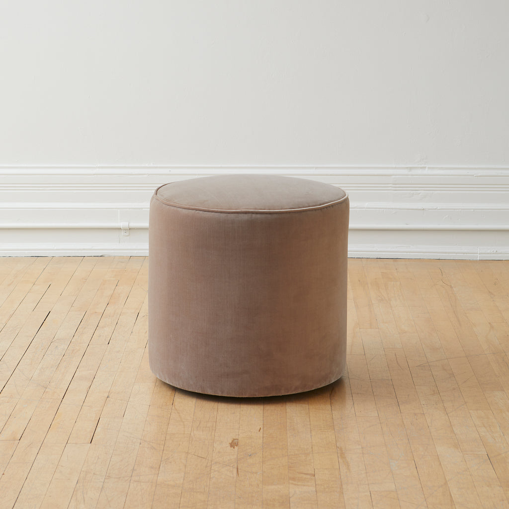 Round Ottoman on Castors
