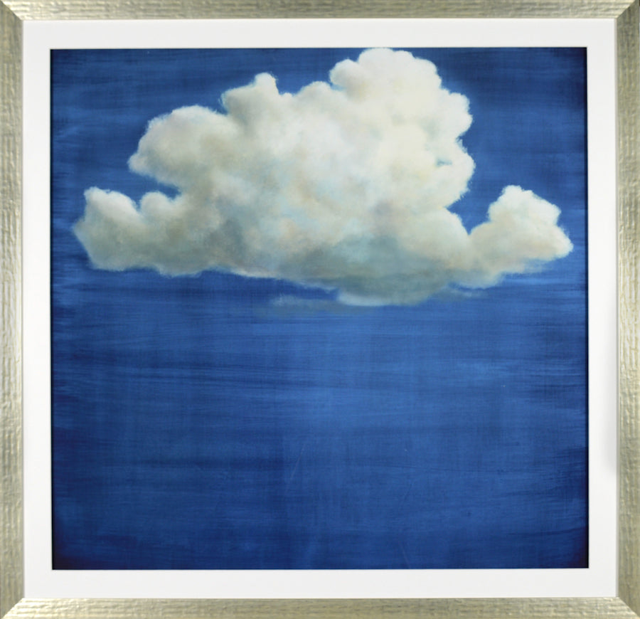 In the Cloud Framed Print