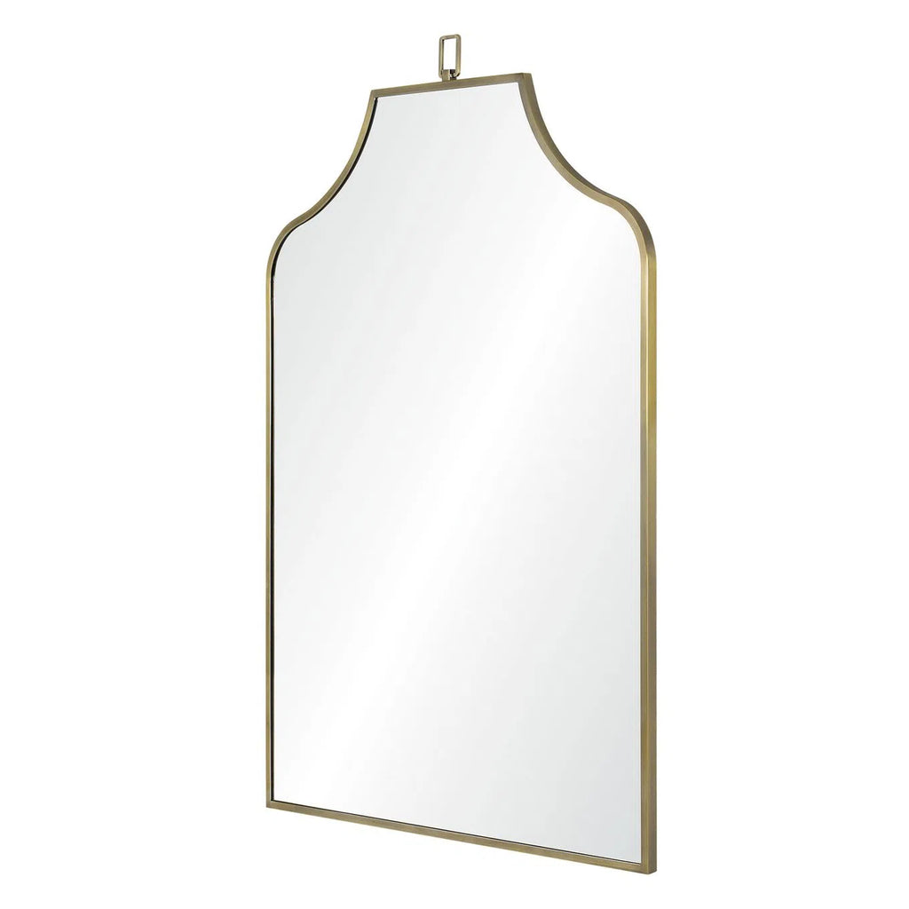 Beckett Mirror - Brass