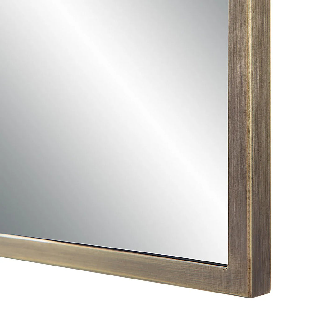 Colby Mirror - Brass