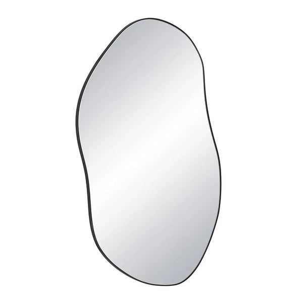 Nova Oval Mirror - Black