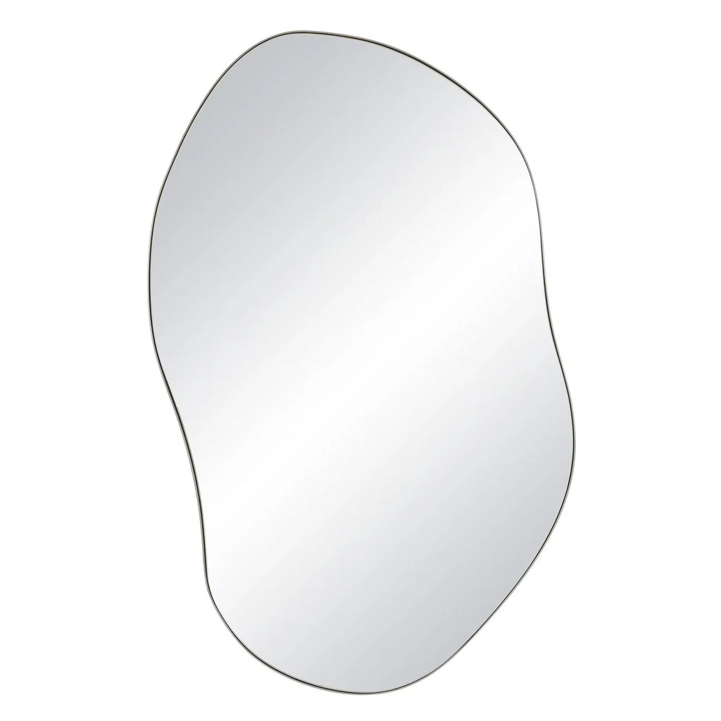 Nova Oval Mirror - Brushed Nickel