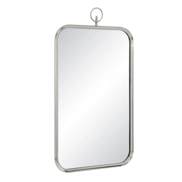 Porter Mirror - Polished Nickel