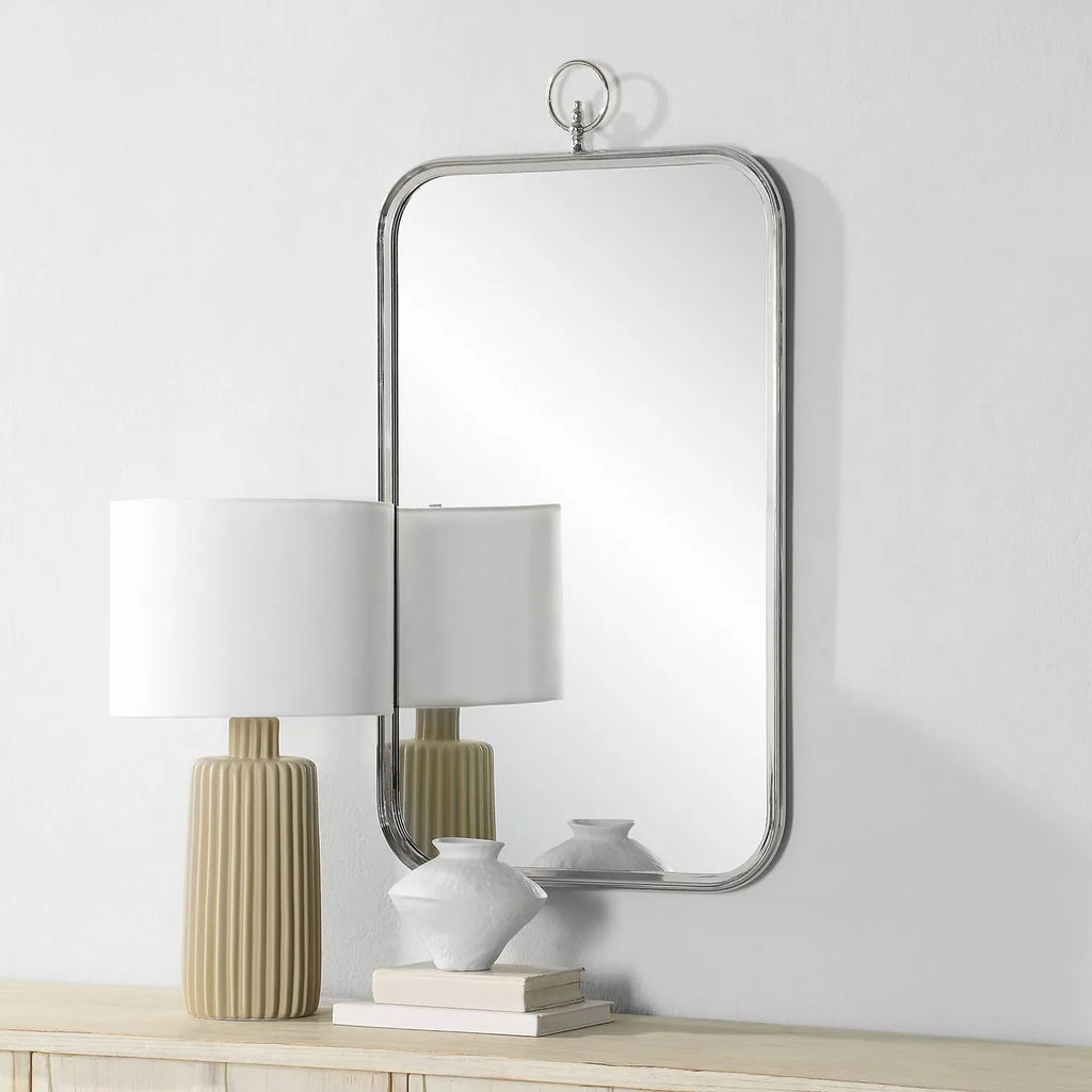 Porter Mirror - Polished Nickel