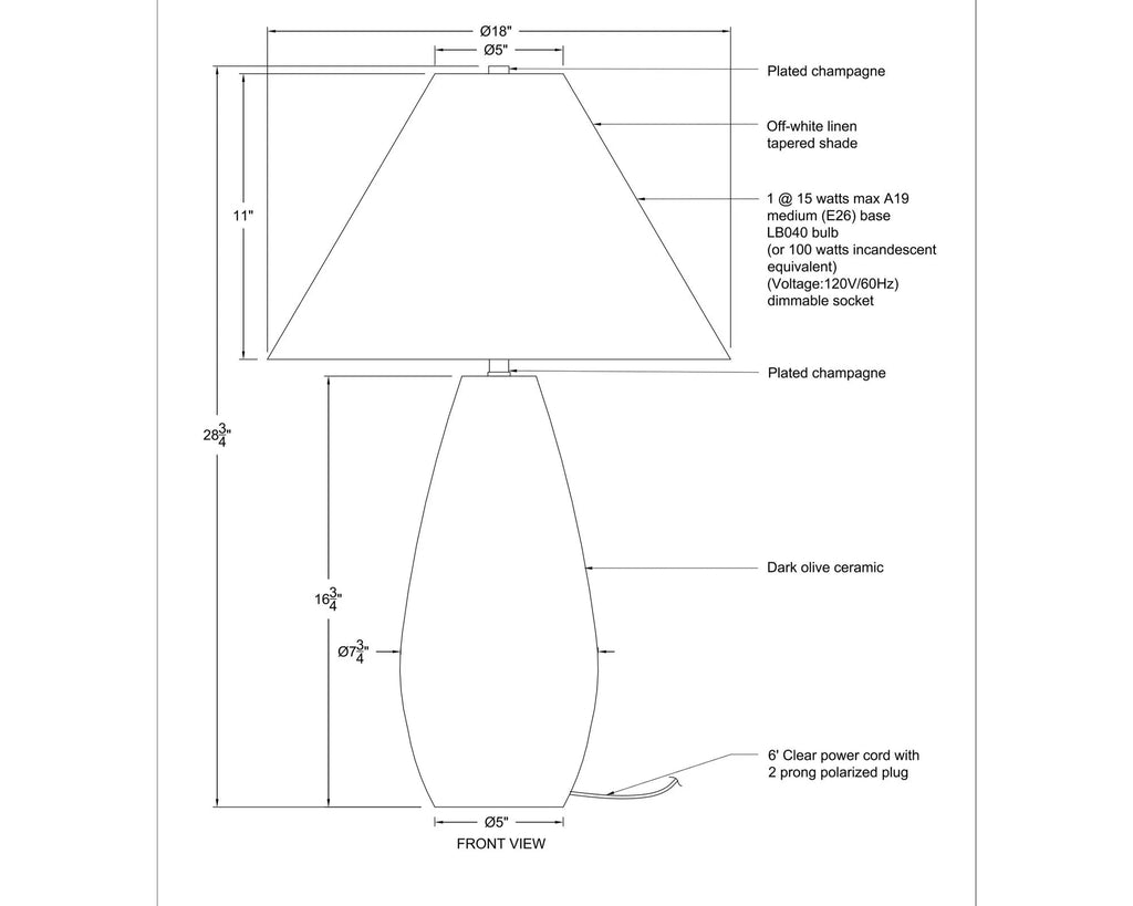 Oslo Table Lamp