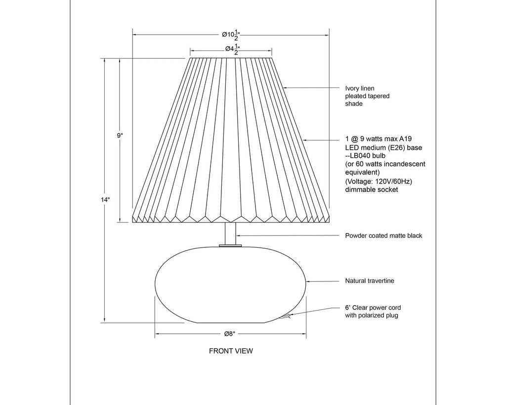 Nereto Table Lamp