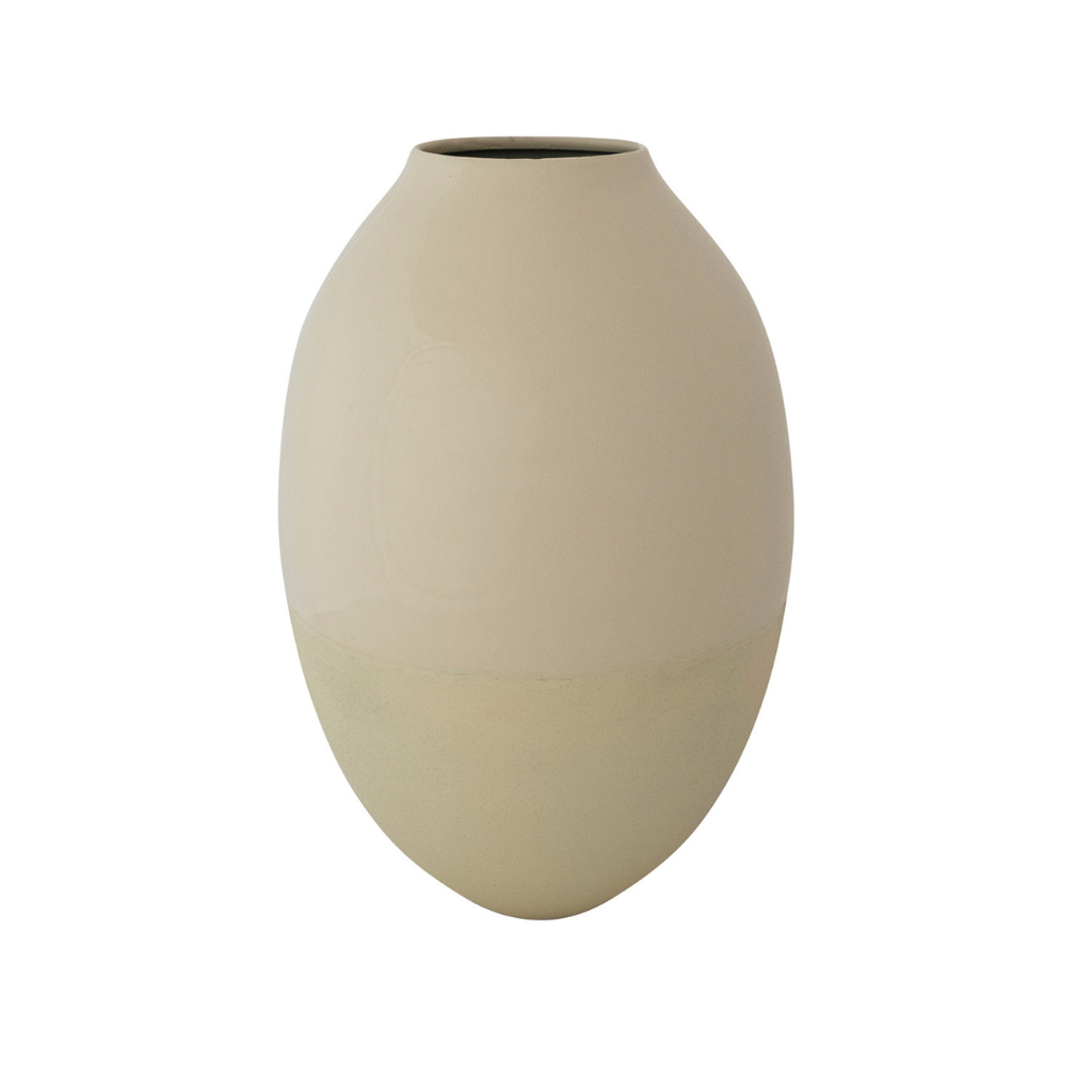 Two-Tone Enameled Vase