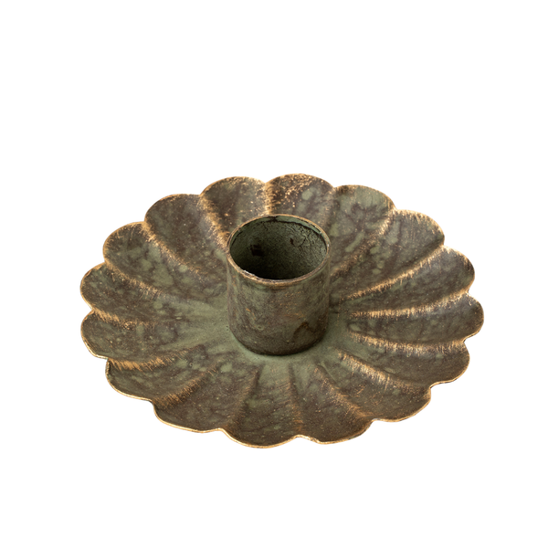 Scalloped Candle Holder