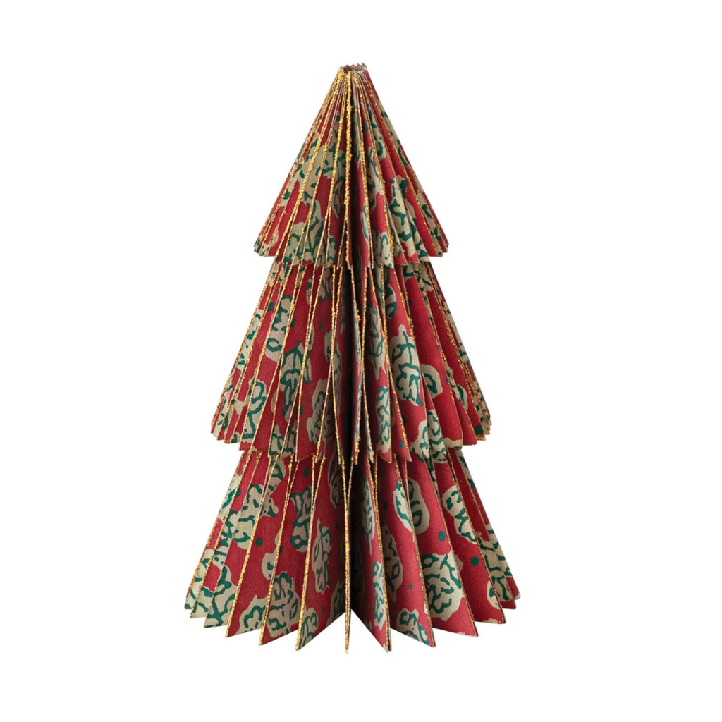 Honeycomb Tree Ornament - 5"H