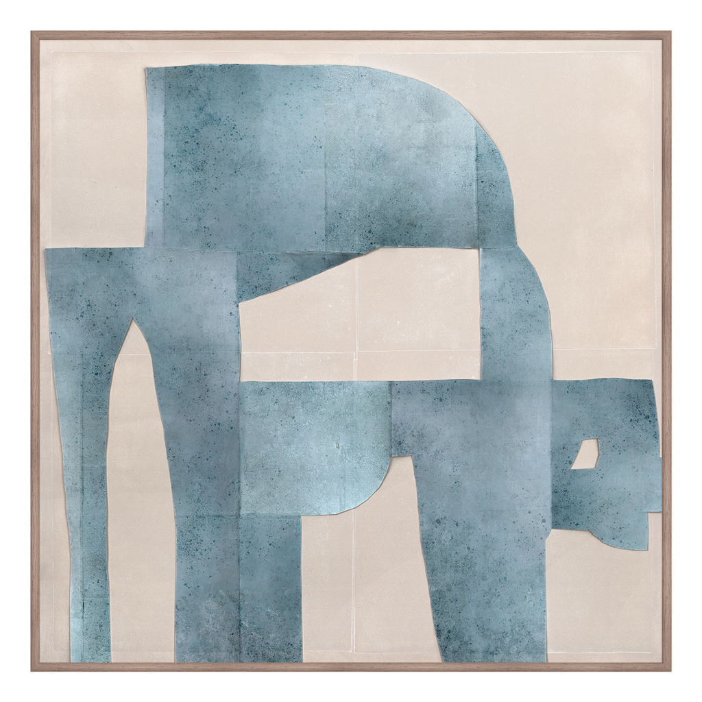 Geo Form I - Framed Under Glass (Two Sizes Available)