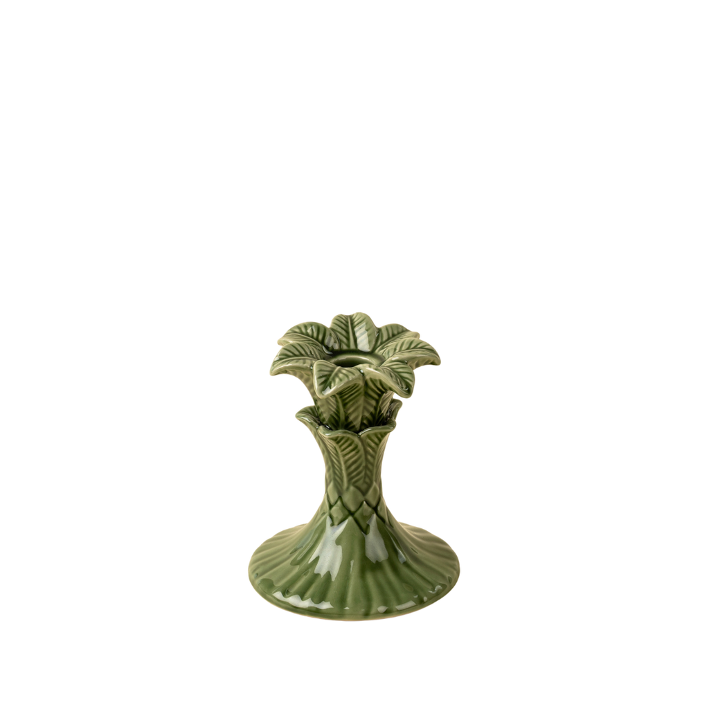 Palm Tree Candle Holders - Green (Two Sizes Available)