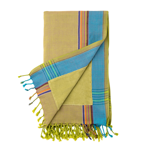 Kikoy Beach Towel / Sarong - Yellow